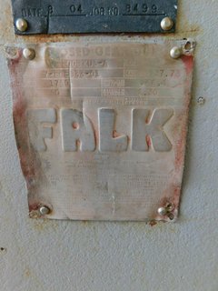 image for: Falk Enclosed Gear Drive 50 HP, 37.73 Ratio, 1750/46.4  RPM, 2.3 SF, 2100BXU3-A