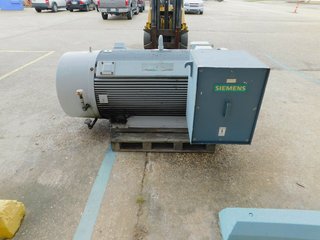 image for: Siemens Electric Motor 500 HP, 3580 RPM, 5810S Frame, 2300/4000 Volts, Induction